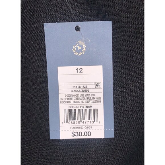 Universal Thread Womens Sleeveless Black Button-Down Jumpsuit With Pockets - Picture 8 of 12